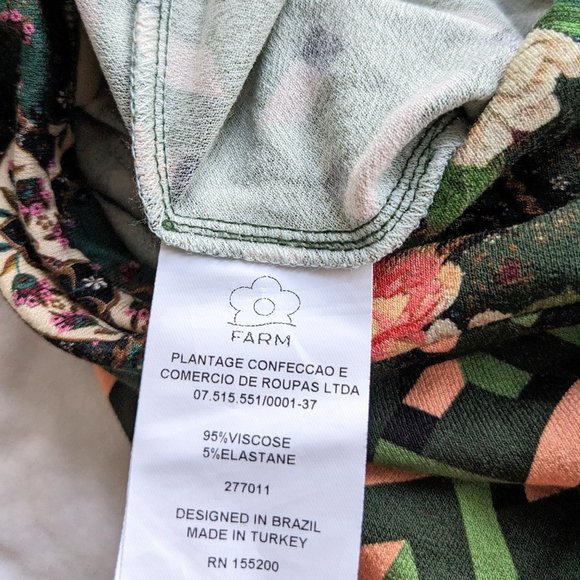 Farm Rio for Anthropologie Wide Leg Printed Pants - Picture 8 of 8